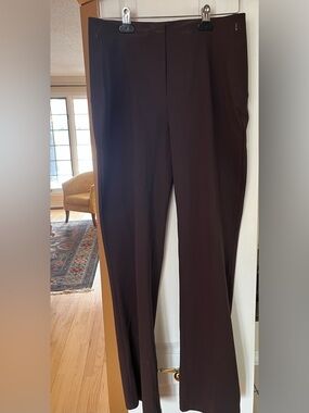 lululemon athletica Women's Straight-Leg Dress Pants in Dark Brown